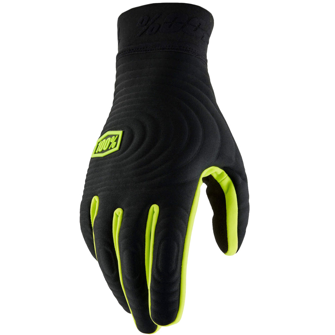 100% Brisker Extreme Black Gloves HP 10030 00001
