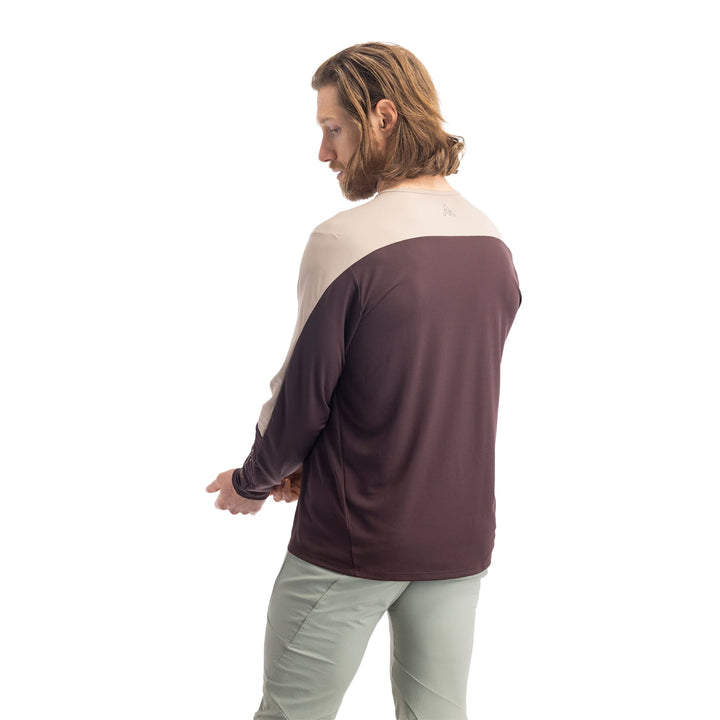 7Mesh Roam Long Sleeve Mocha Back