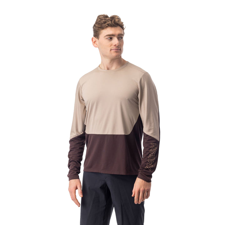 7Mesh Roam Long Sleeve Mocha Front 1