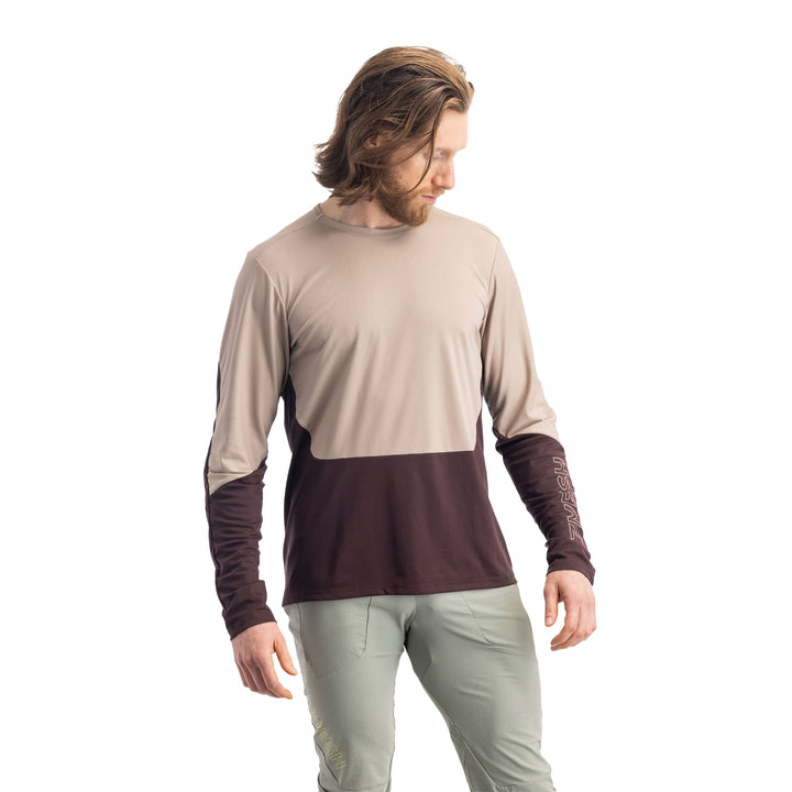 7Mesh Roam Long Sleeve Mocha Front
