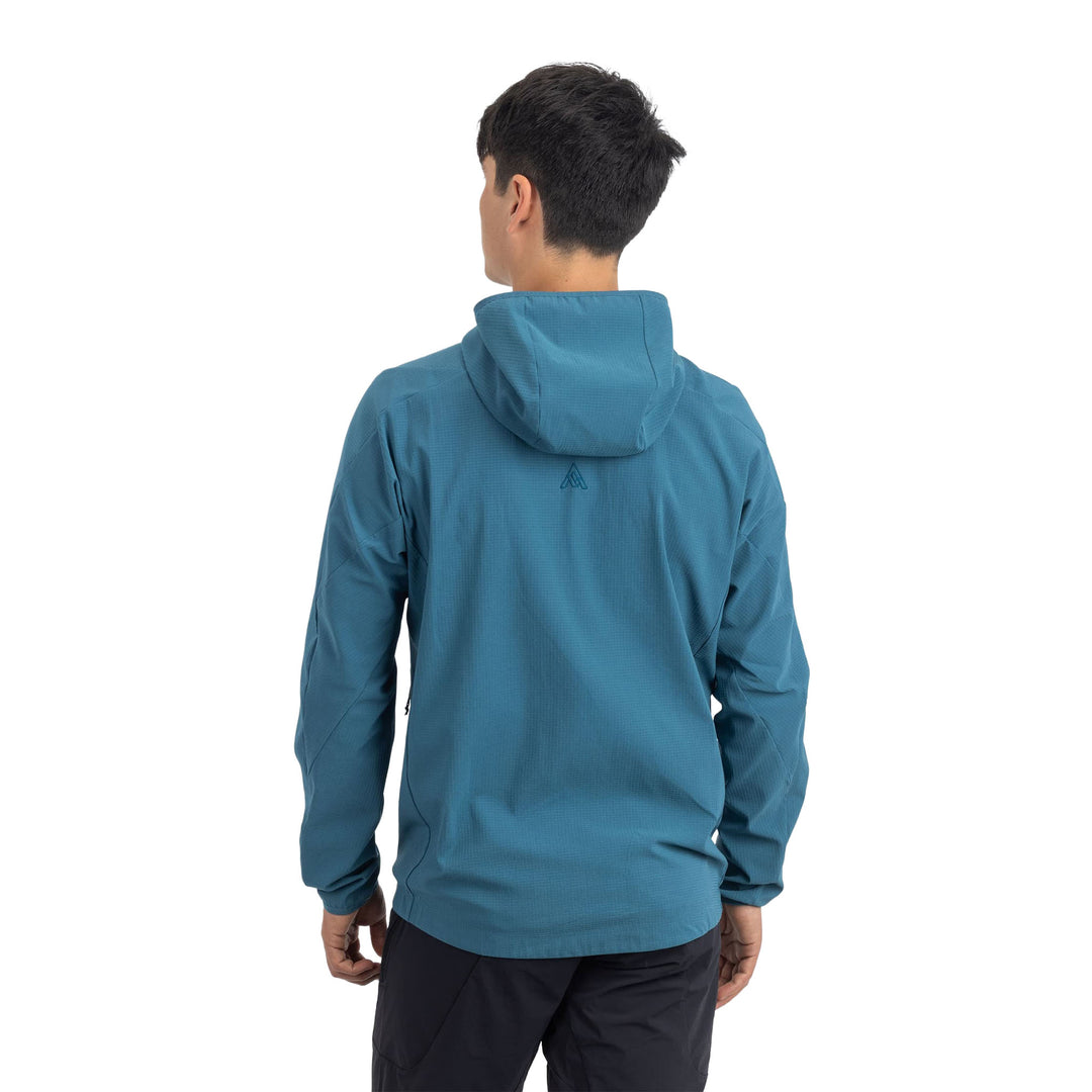 7Mesh Spruce Hoody Lake Blue Back