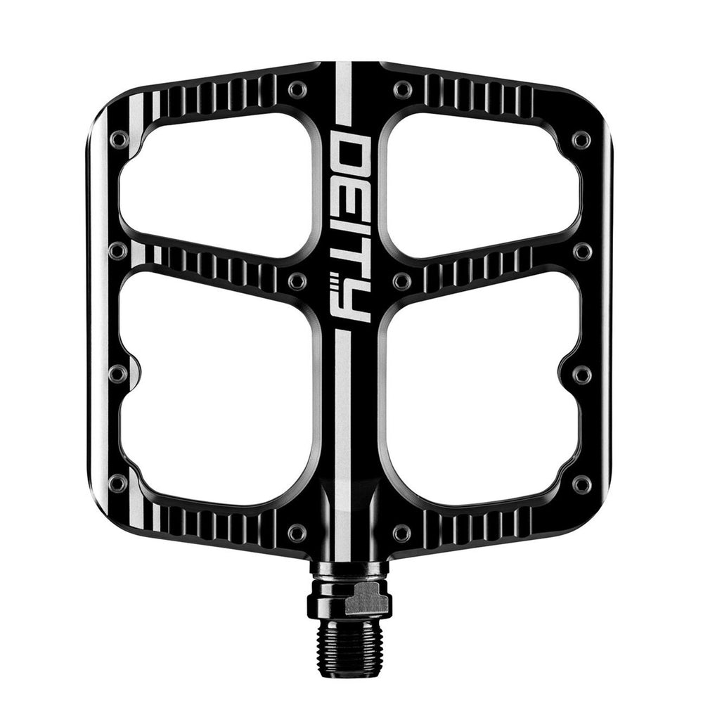 Deity Flat Trak Mountain Bike Pedals Black