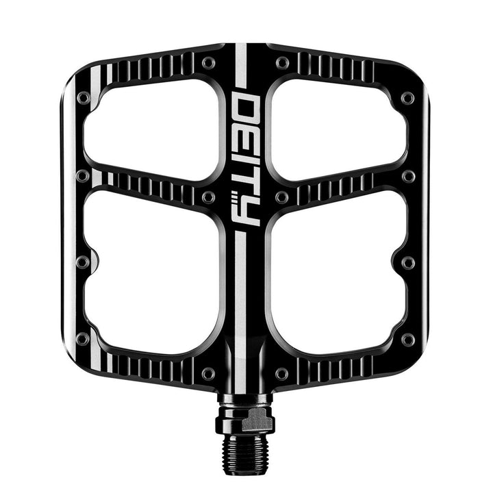Deity Flat Trak Mountain Bike Pedals Black