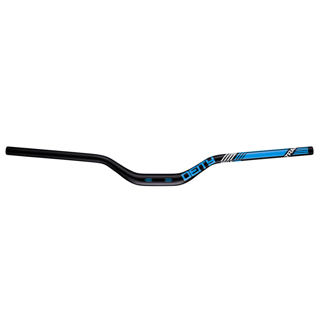 DEITY Highside 760 Aluminium Handlebar 31.8mm Bore 50mm Rise Blue