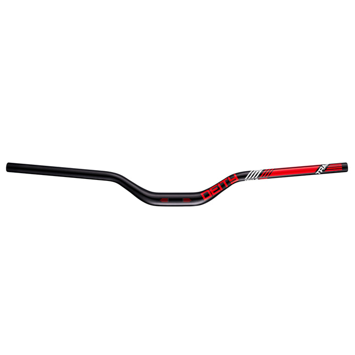 DEITY Highside 760 Aluminium Handlebar 31.8mm Bore 50mm Rise Red