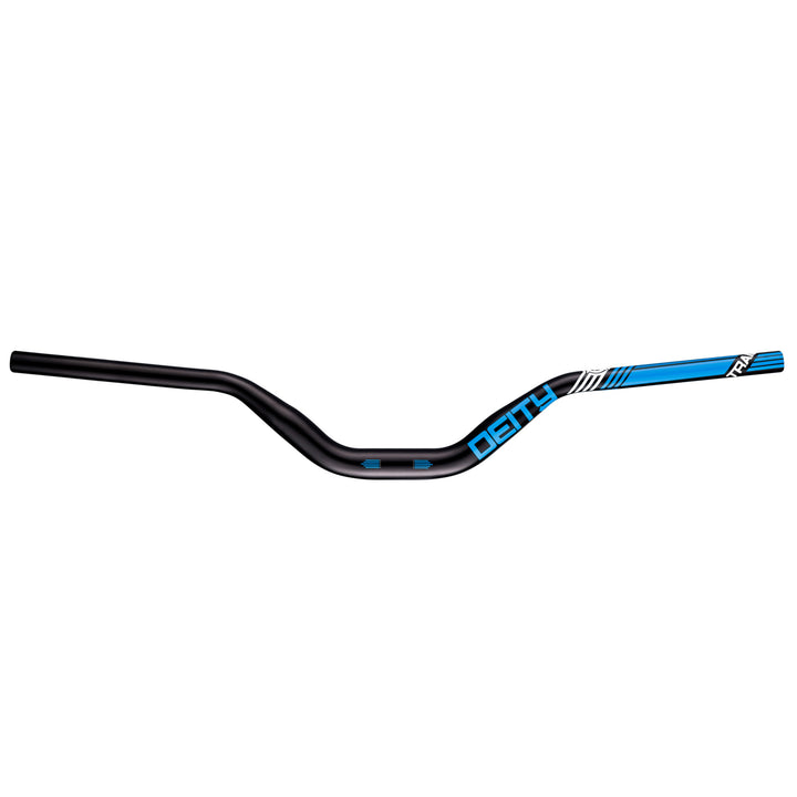DEITY Highside 760 Aluminium Handlebar 31.8mm Bore 80mm Rise Blue