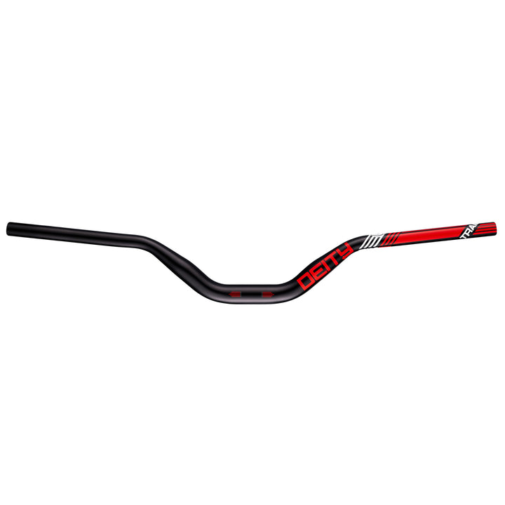 DEITY Highside 760 Aluminium Handlebar 31.8mm Bore 80mm Rise Red