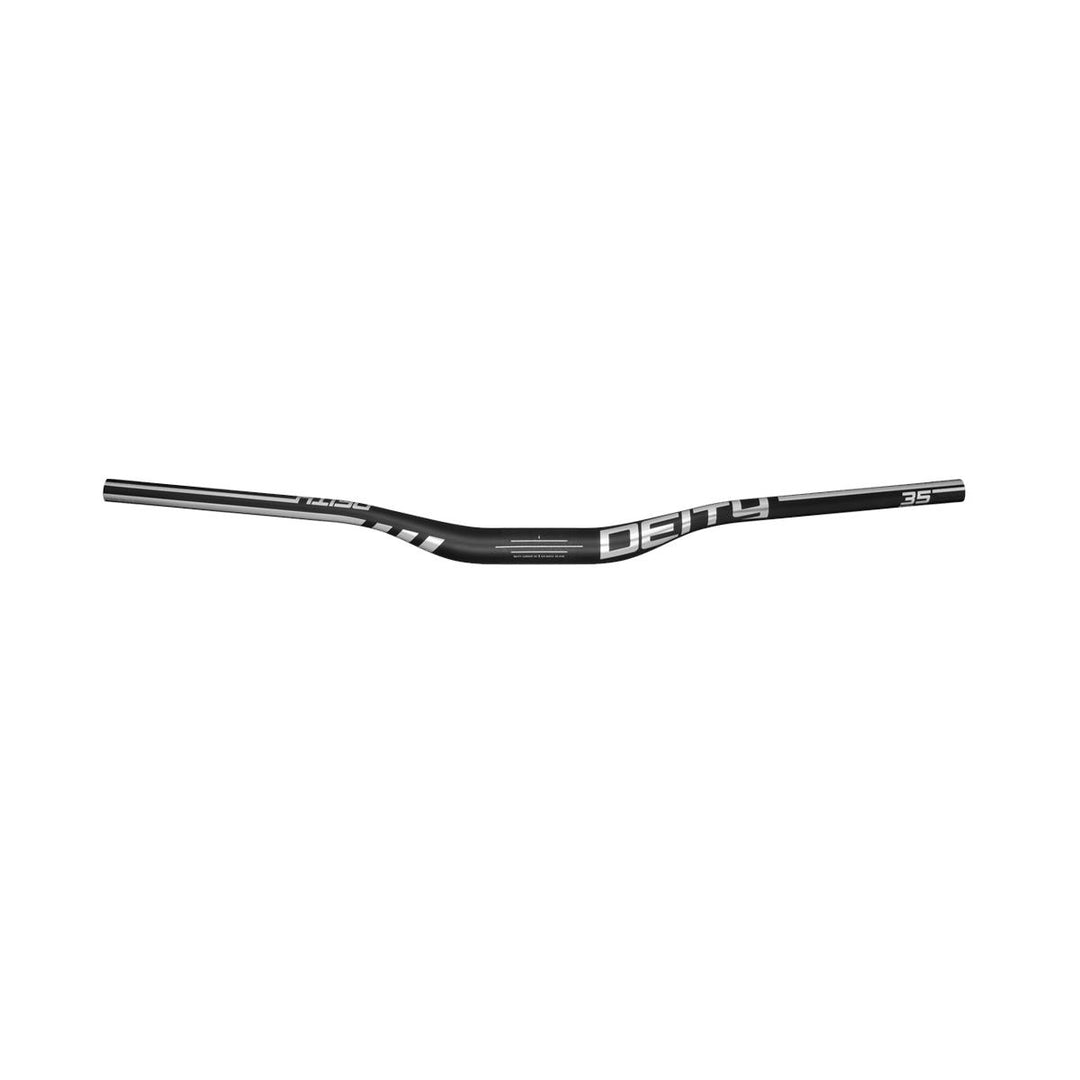 Deity Speedway Carbon Mountain Bike Handlebars Chrome 35 mm
