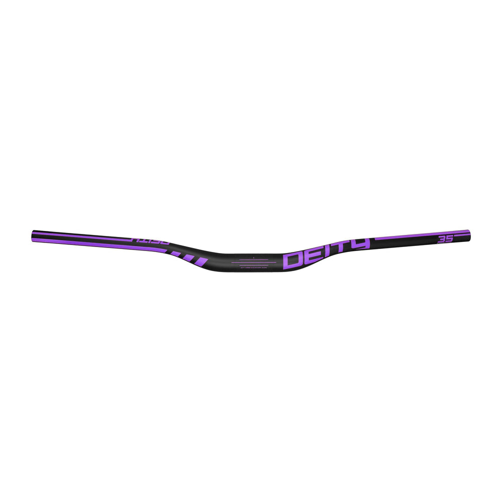 Deity Speedway Carbon Mountain Bike Handlebars Purple 35 mm