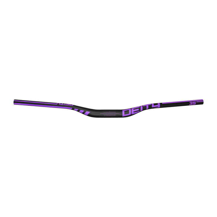 Deity Speedway Carbon Mountain Bike Handlebars Purple 35 mm