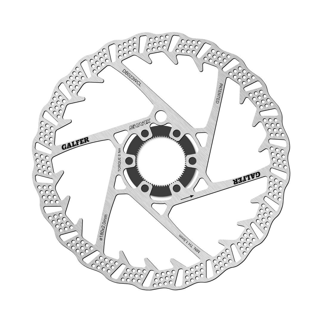Galfer Shark Brake Disc Rotor 180mm