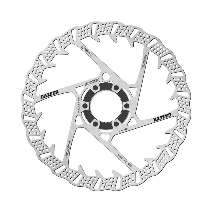 Galfer Shark Brake Disc Rotor 180mm