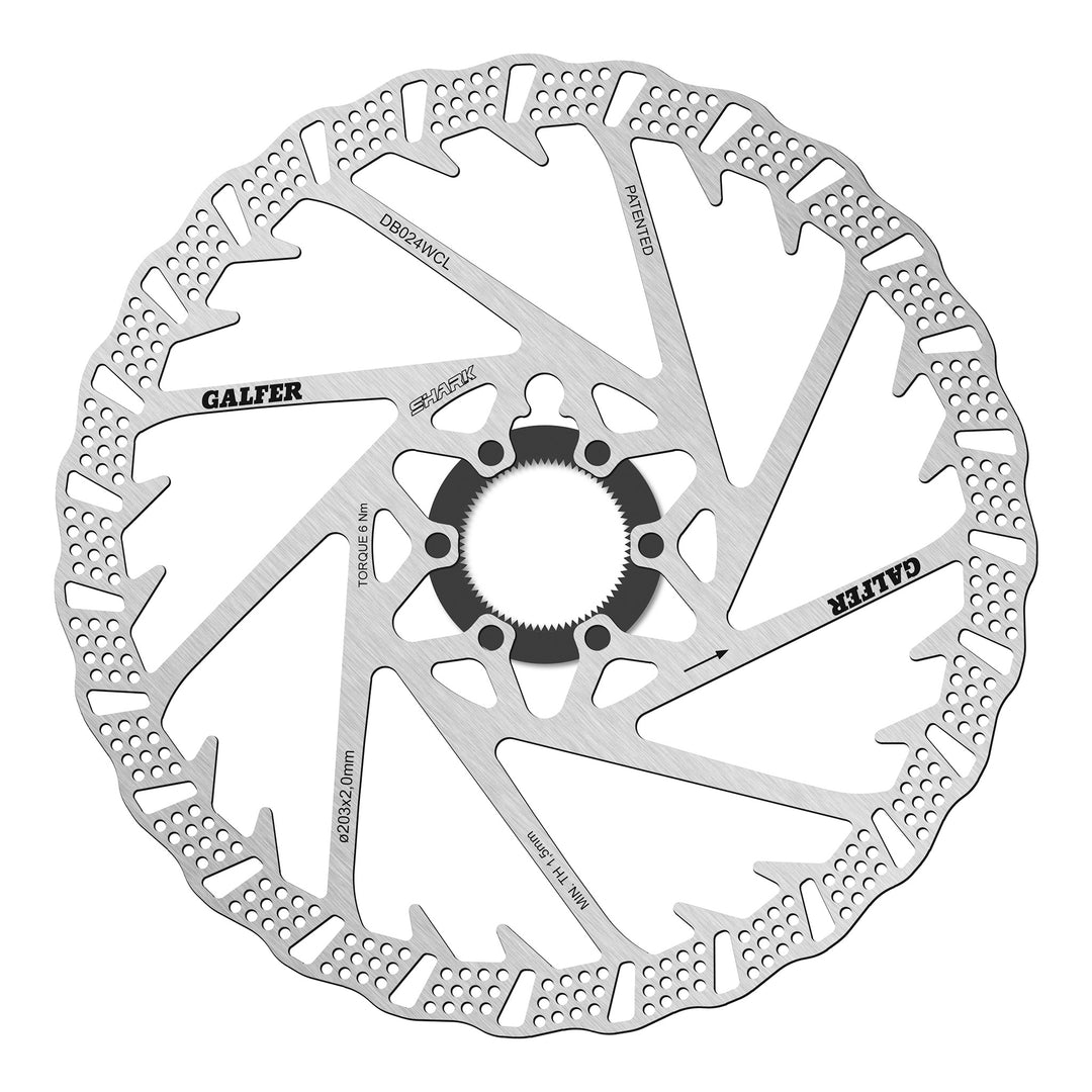 Galfer Shark Brake Disc Rotor 200mm
