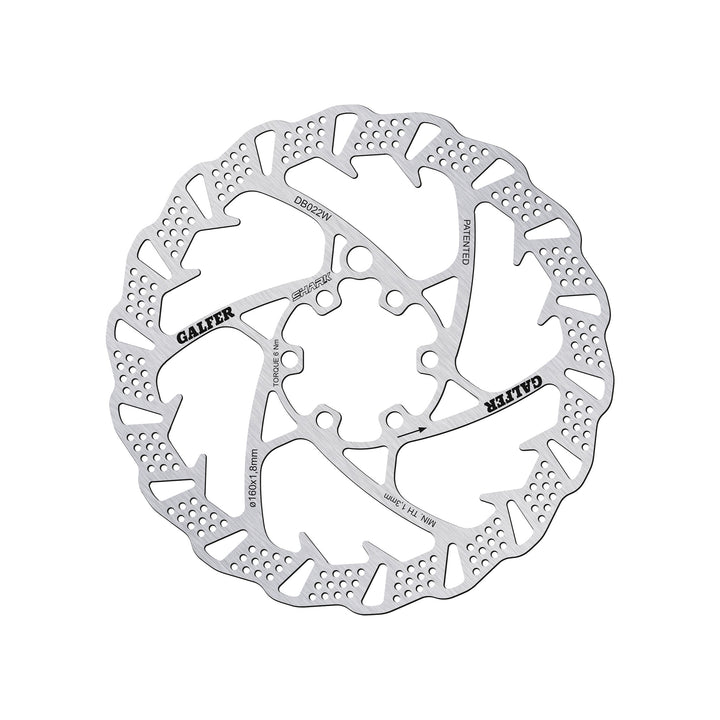 Galfer Shark Brake Disc Rotor 160mm