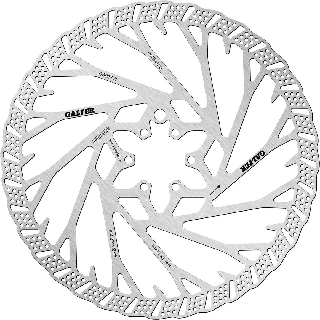 Galfer Shark Brake Disc Rotor 223mm