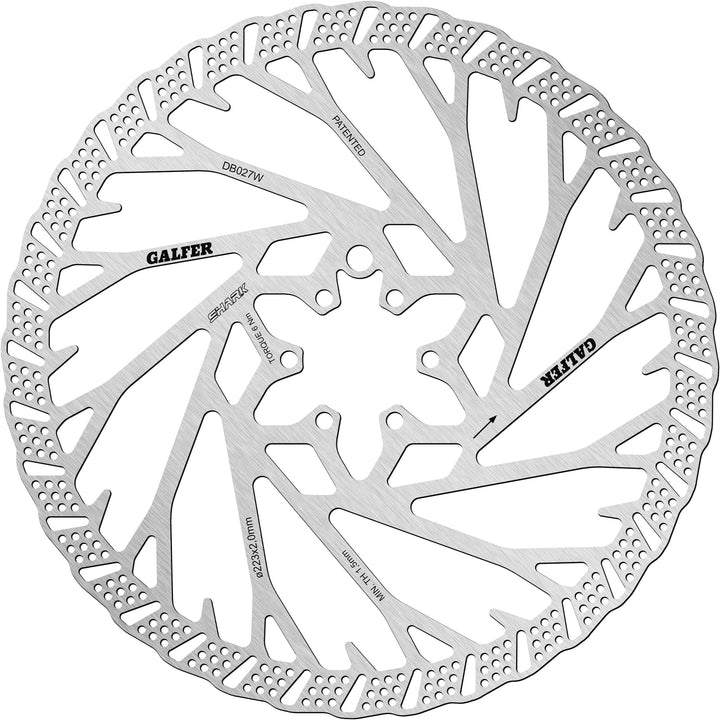 Galfer Shark Brake Disc Rotor 223mm