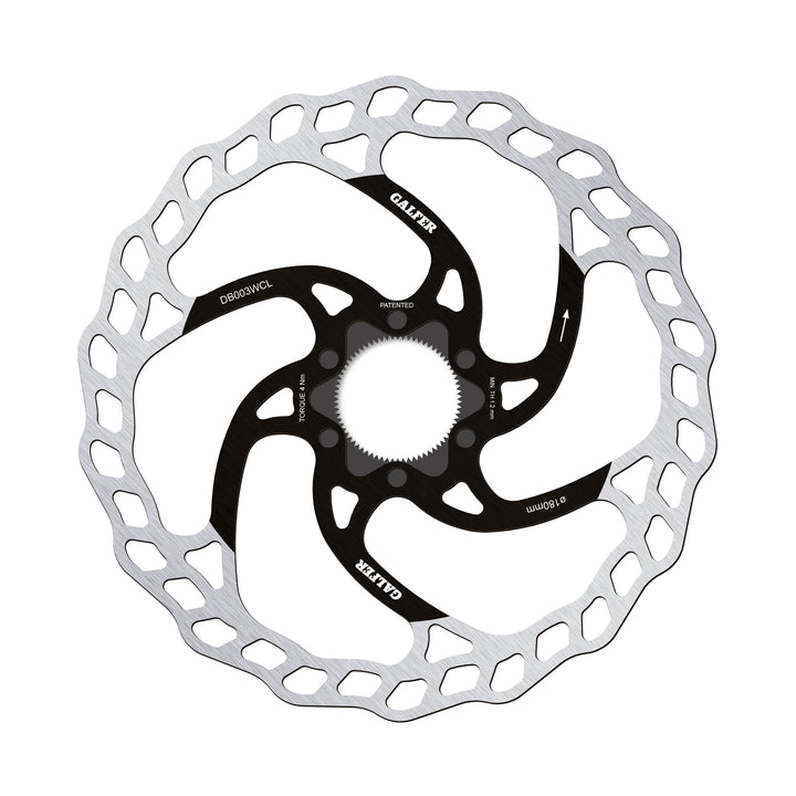 Galfer Wave Brake Disc Rotor 180mm Centrelock