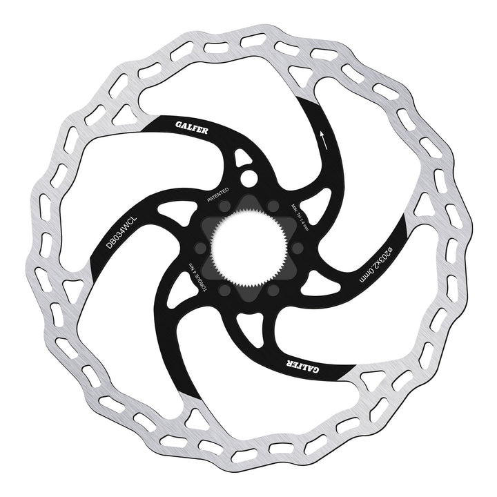 Galfer Wave Brake Disc Rotor 203mm Centrelock