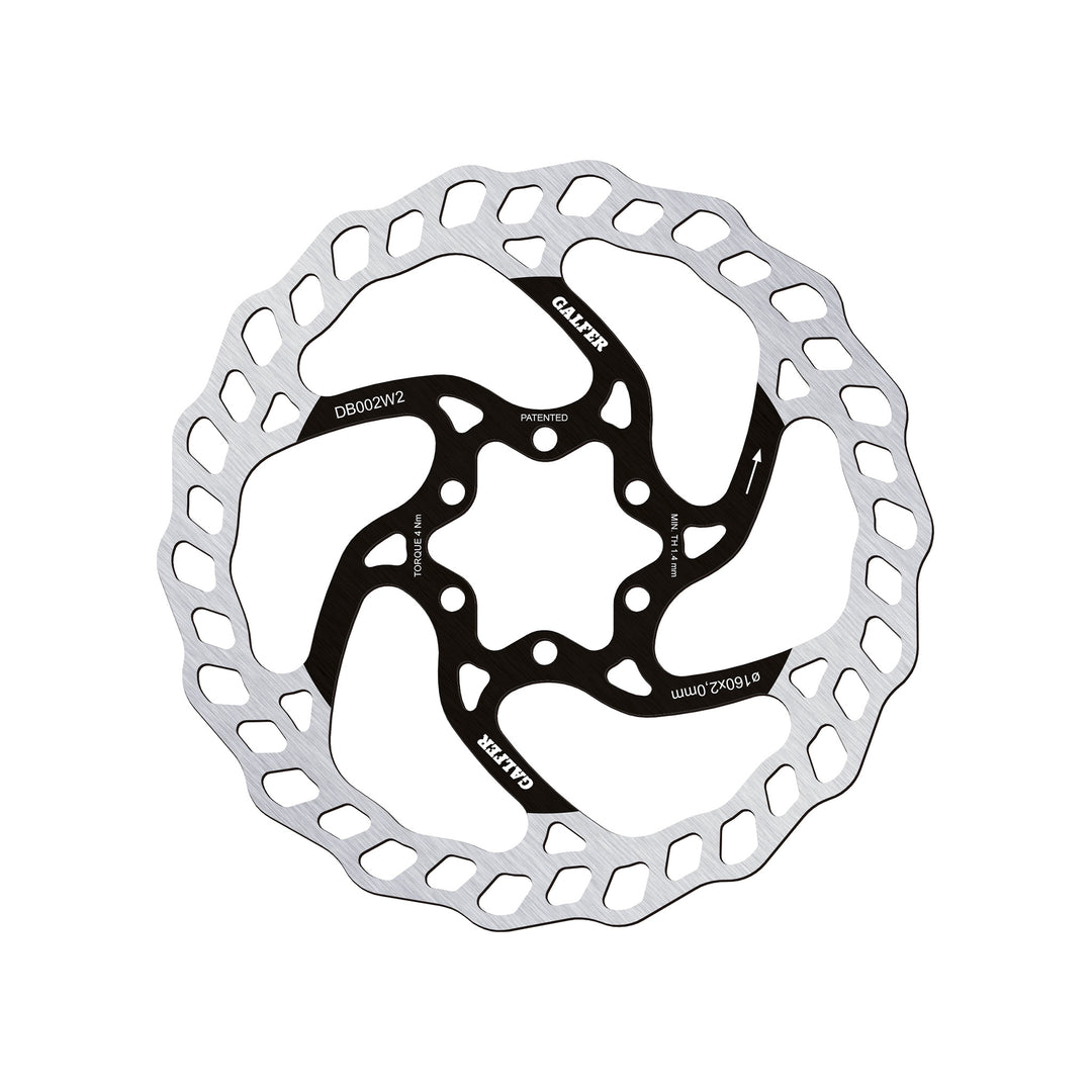 Galfer Wave Brake Disc Rotor 160mm