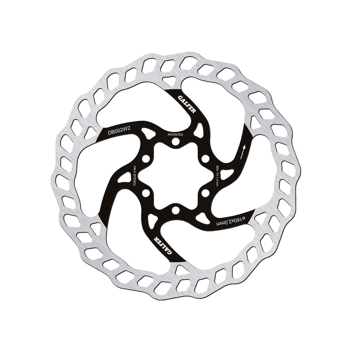 Galfer Wave Brake Disc Rotor 160mm