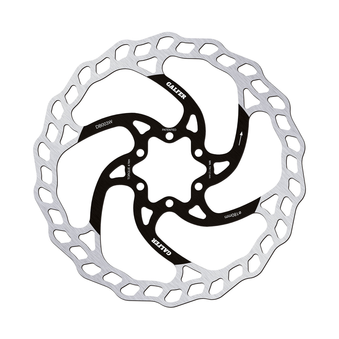 Galfer Wave Brake Disc Rotor 180mm