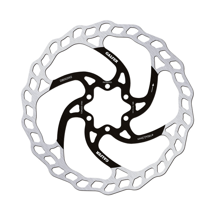 Galfer Wave Brake Disc Rotor 180mm