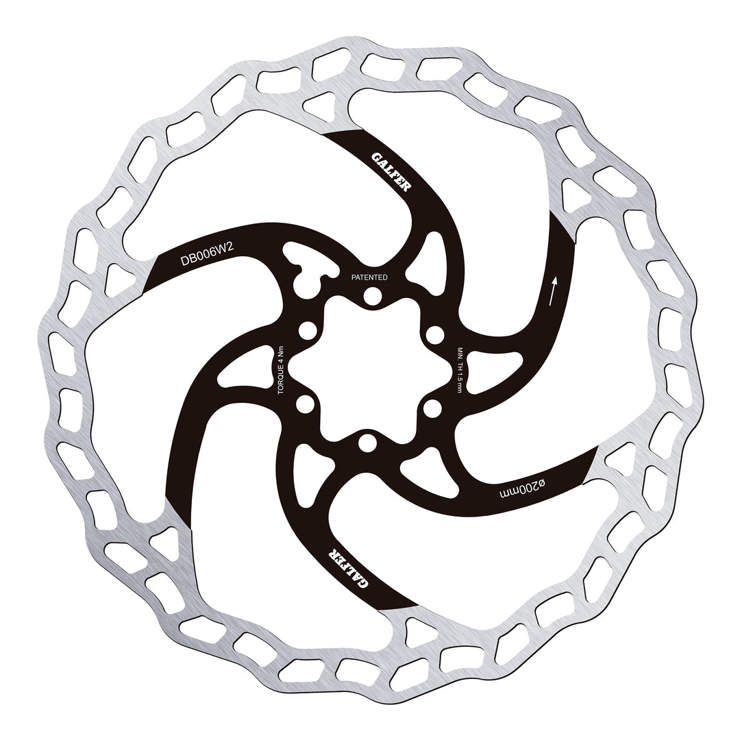 Galfer Wave Brake Disc Rotor 200mm