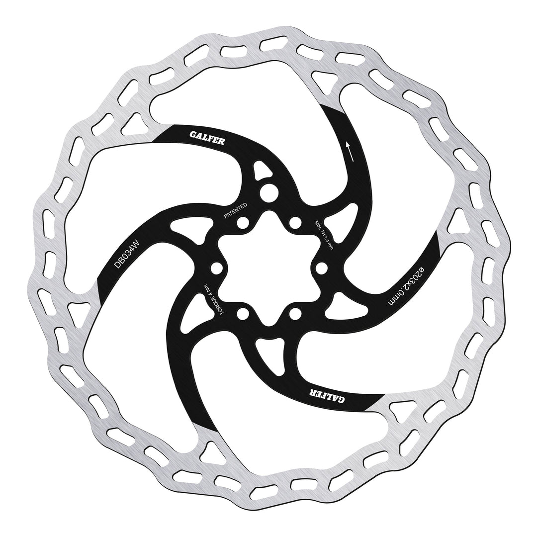 Galfer Wave Brake Disc Rotor 203mm