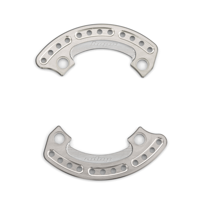 Hope Bash Guards Pair Silver