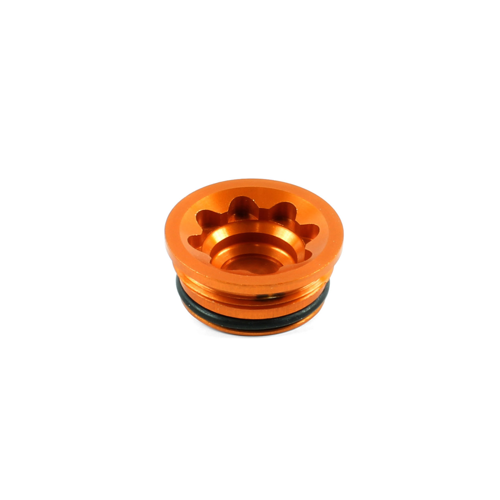 Hope Brakes Bore Cap Orange