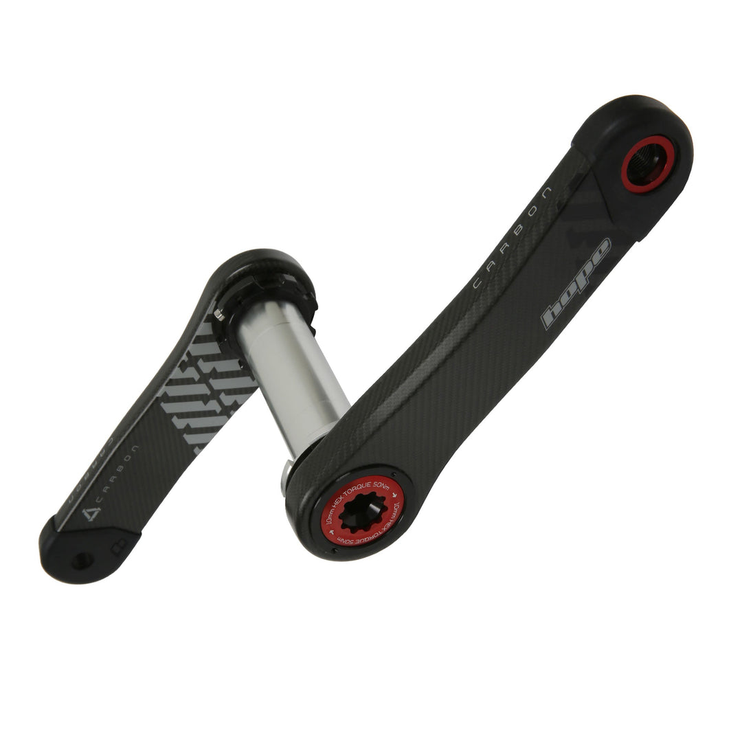 Hope Carbon Cranks Red