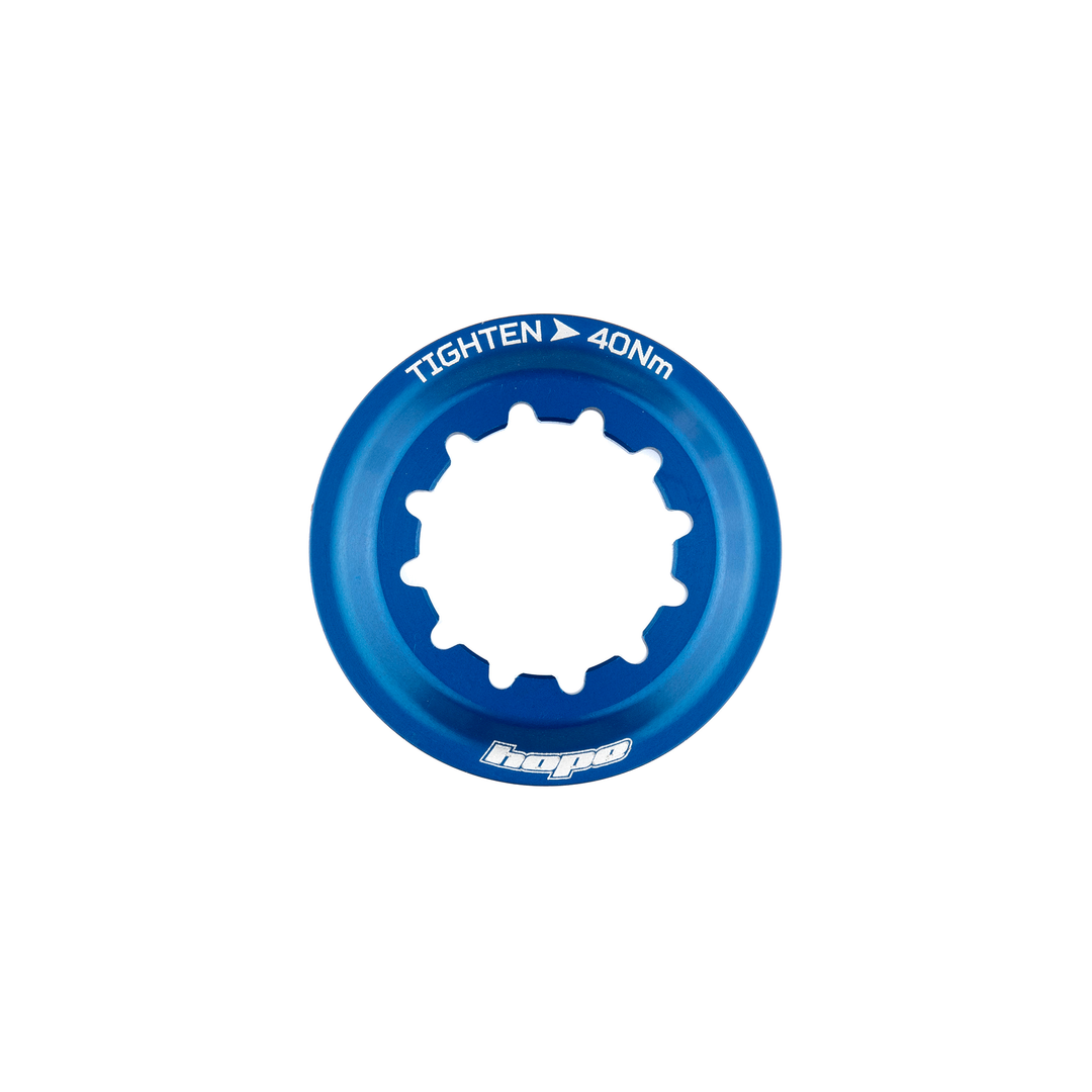 Hope Centrelock Disc Lockring Blue