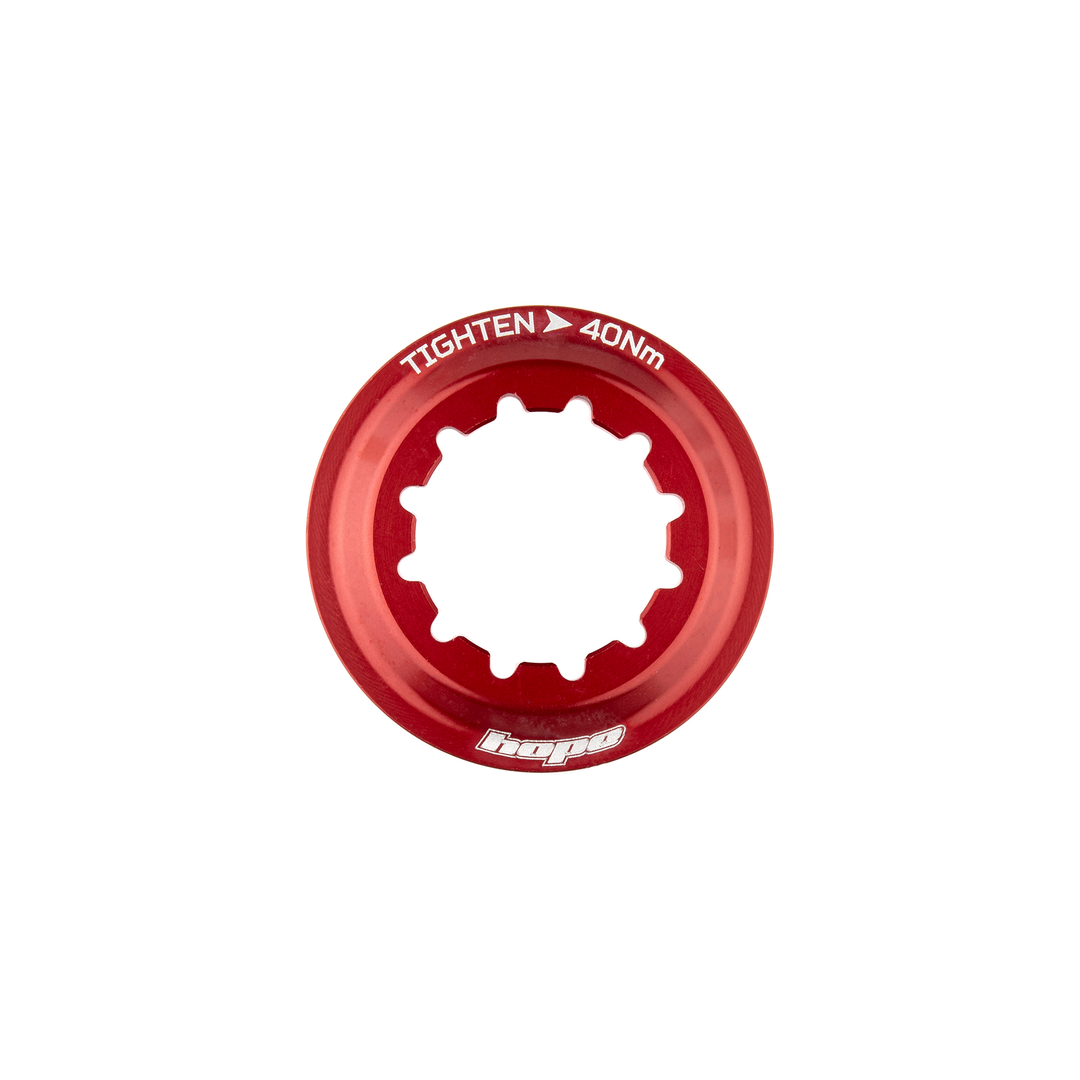 Hope Centrelock Disc Lockring Red