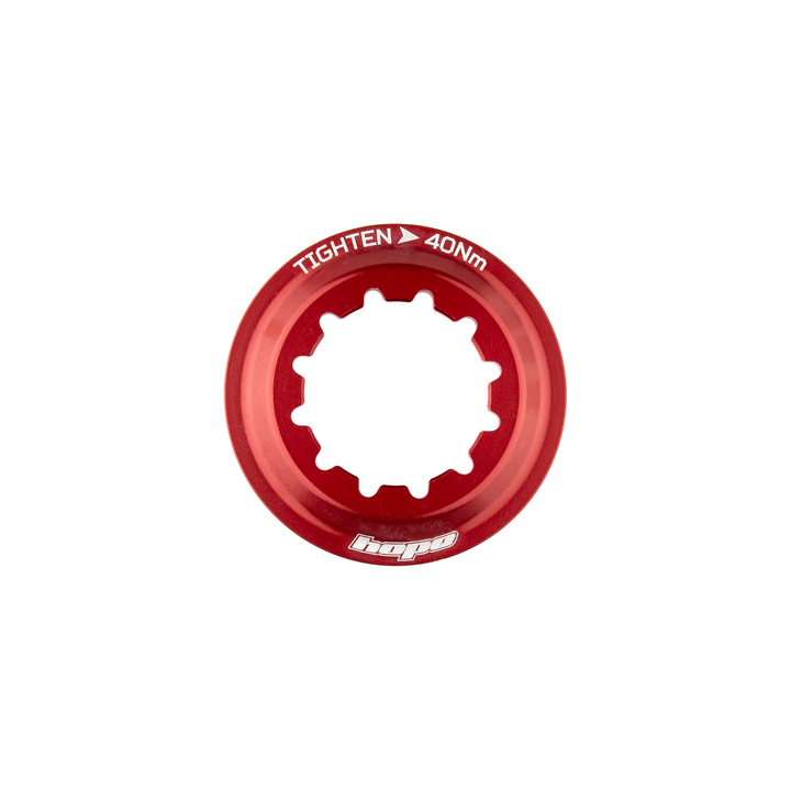 Hope Centrelock Disc Lockring Red