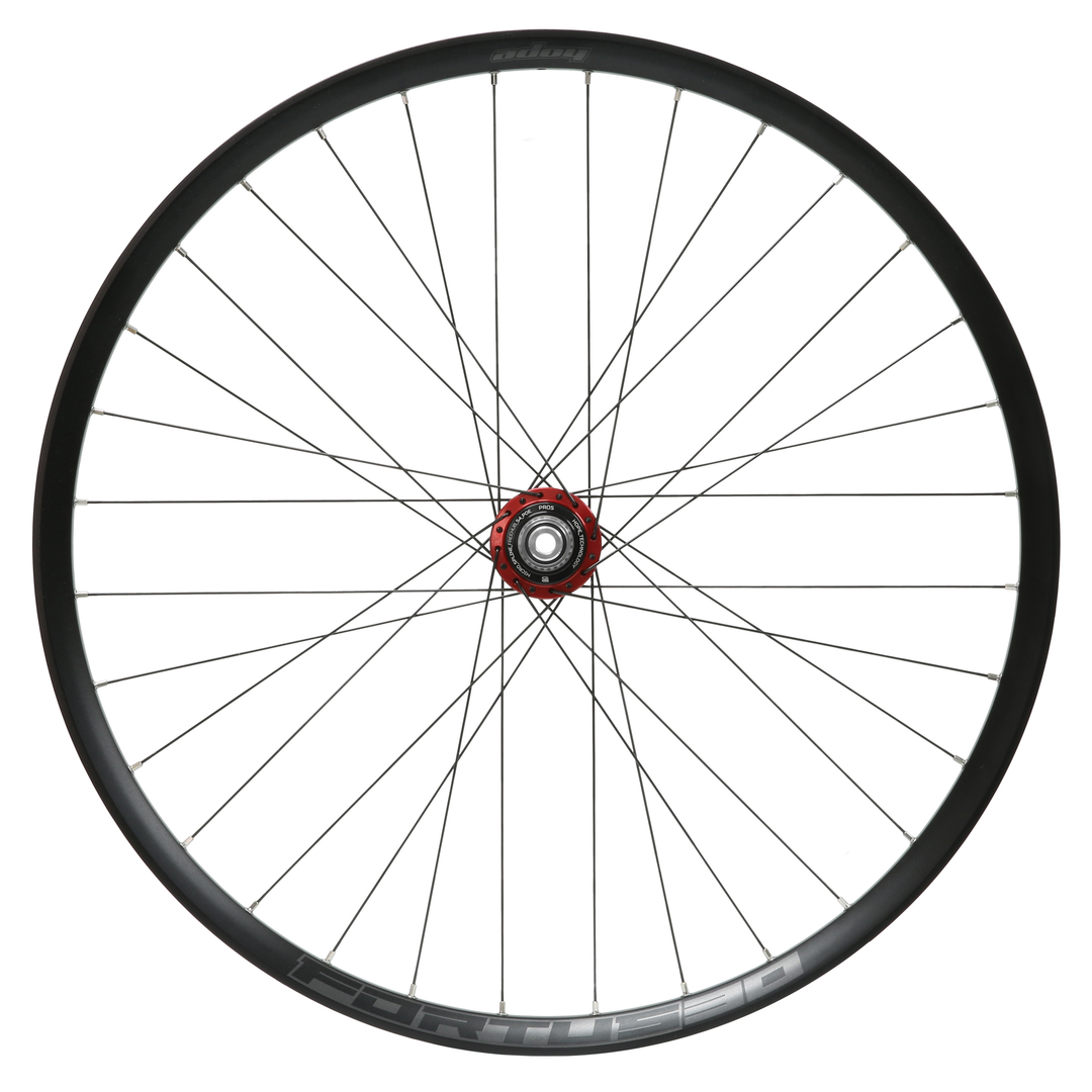 Hope Fortus Pro 5 eBike Red Rear Wheel 27.5 Shimano MS Freehub