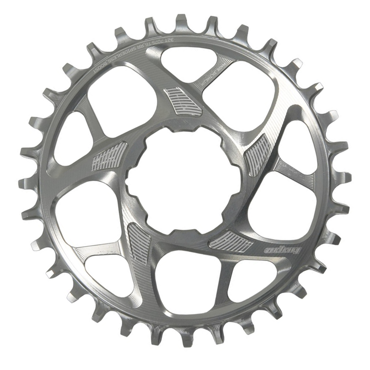 Hope R22 Spiderless Boost Retainer Ring Direct Mount Mountainbike Chainring Silver