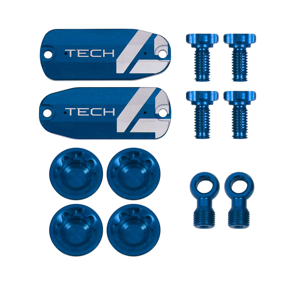 Hope Tech 4 E4 Customisation Kit Blue
