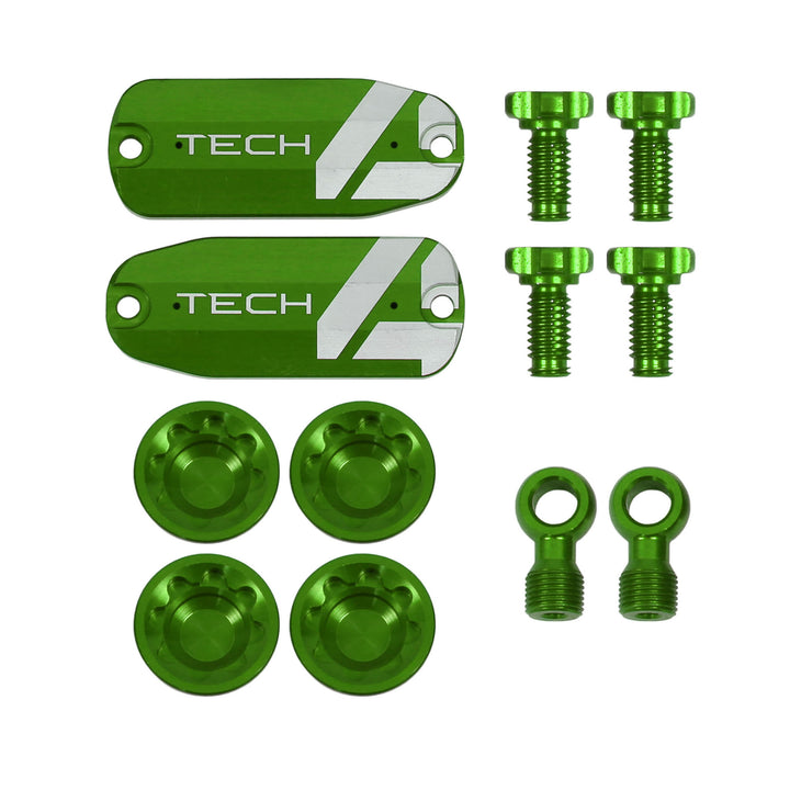 Hope Tech 4 E4 Customisation Kit Green