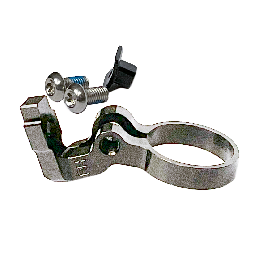 Hope Tech 4 Shifter Mount Silver Right Hand SRAM Transmission