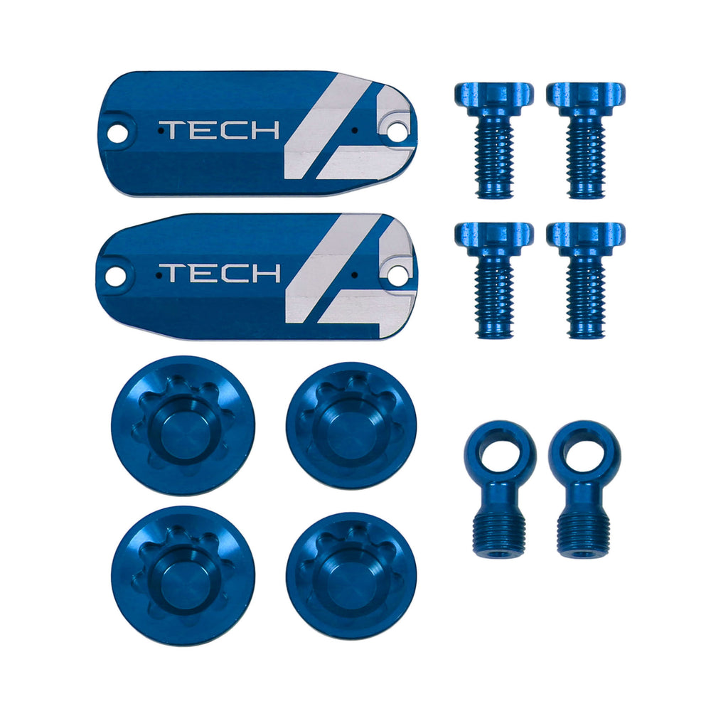 Hope Tech 4 V4 Customisation Kit Blue