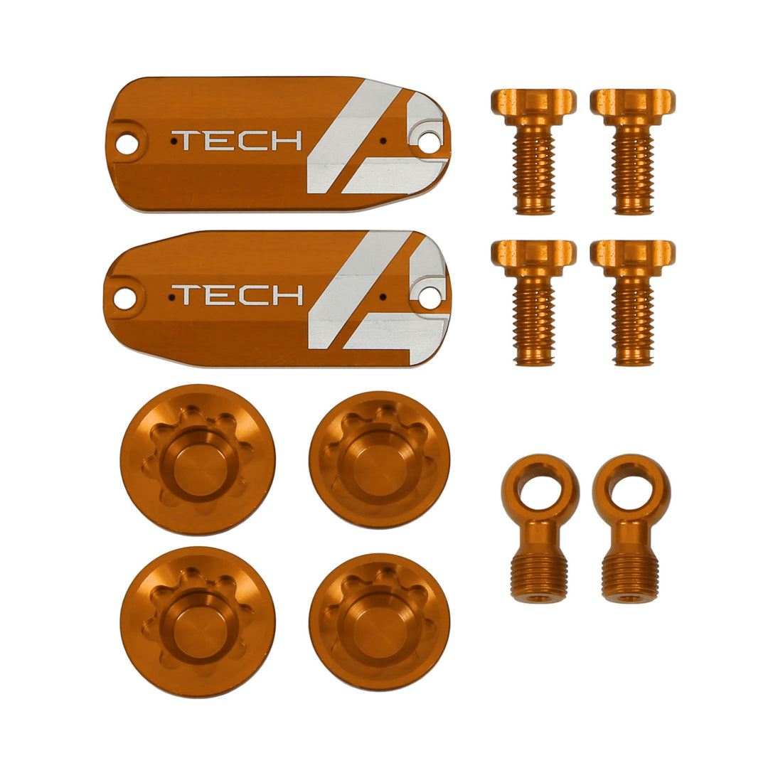 Hope Tech 4 V4 Customisation Kit Orange