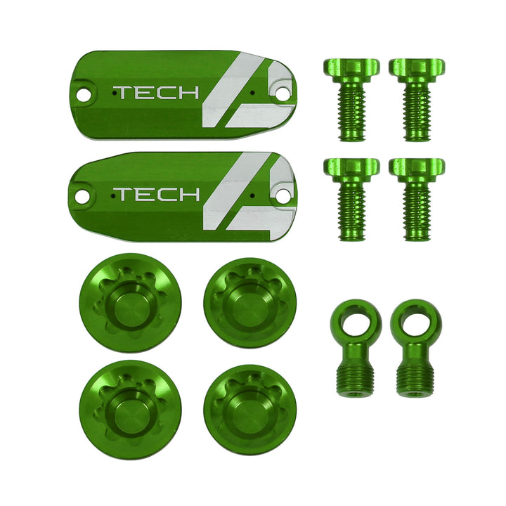 Hope Tech 4 V4 Customisation Kit Green