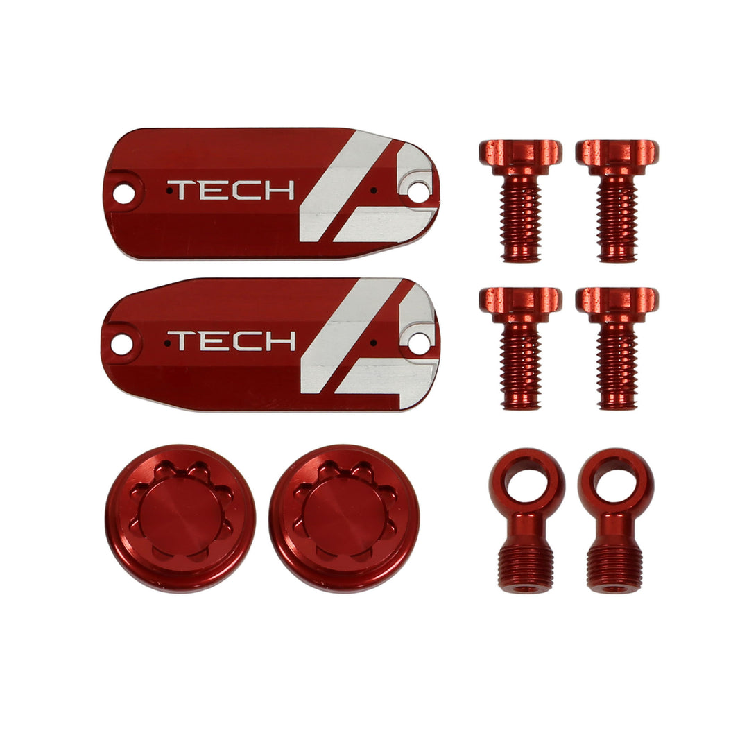 Hope Tech 4 X2 Customisation Kit Red