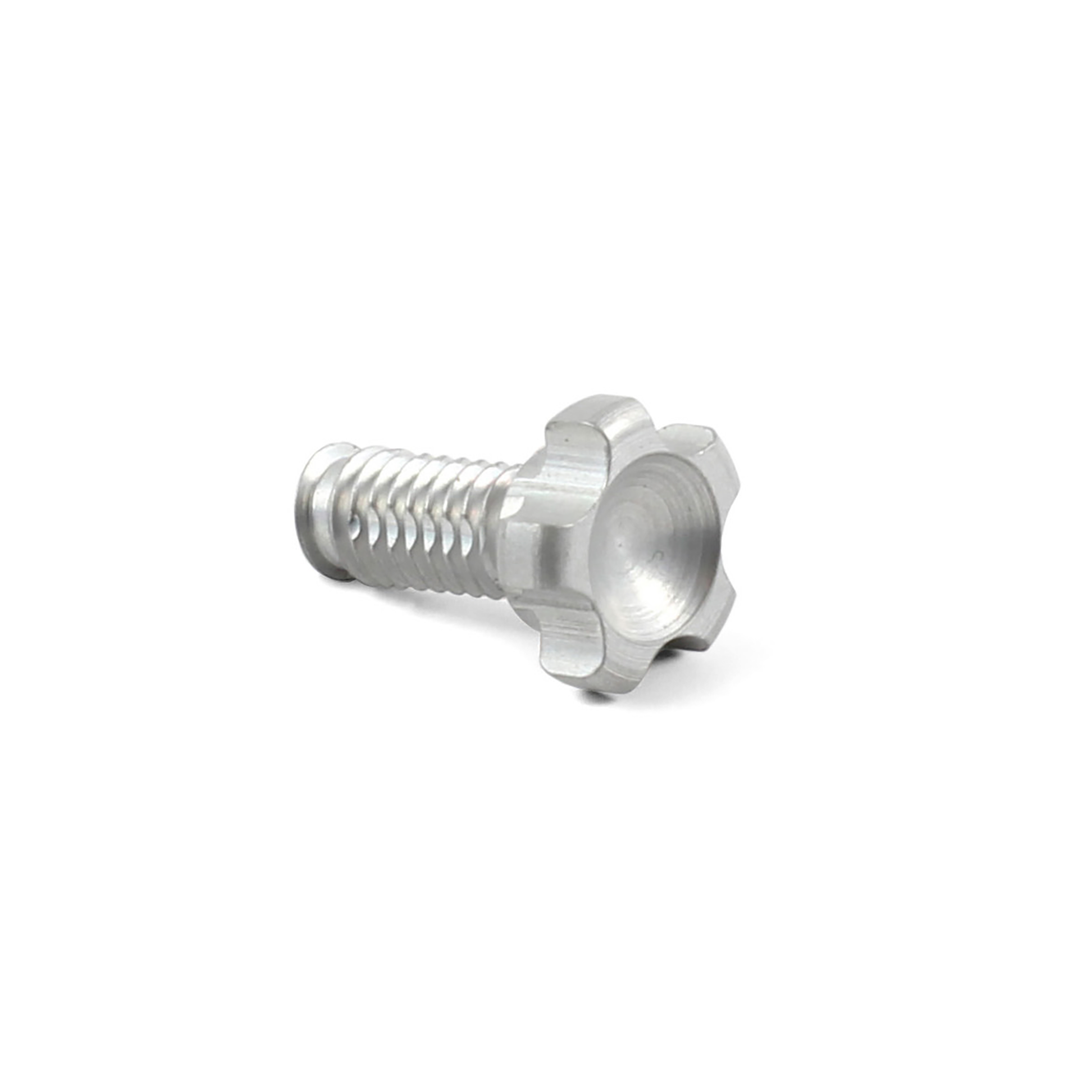 Tech Master Cylinder Bite Point Adjustment and Reach Adjuster Screw Silver