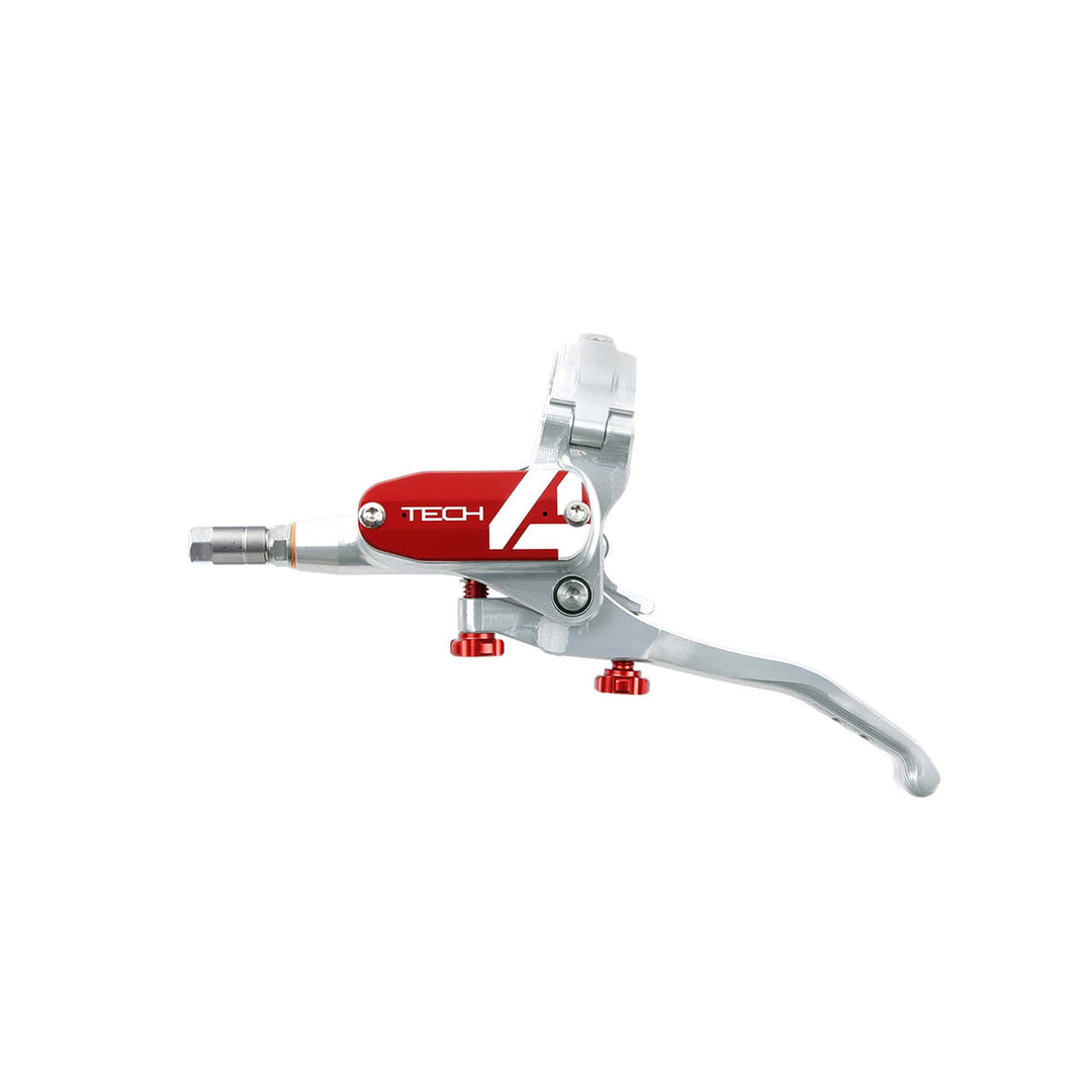 Hope Tech 4 Replacement Lever Silver/Red Left