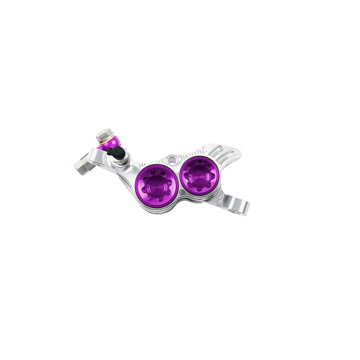 Hope V4 Brake Caliper Silver Purple