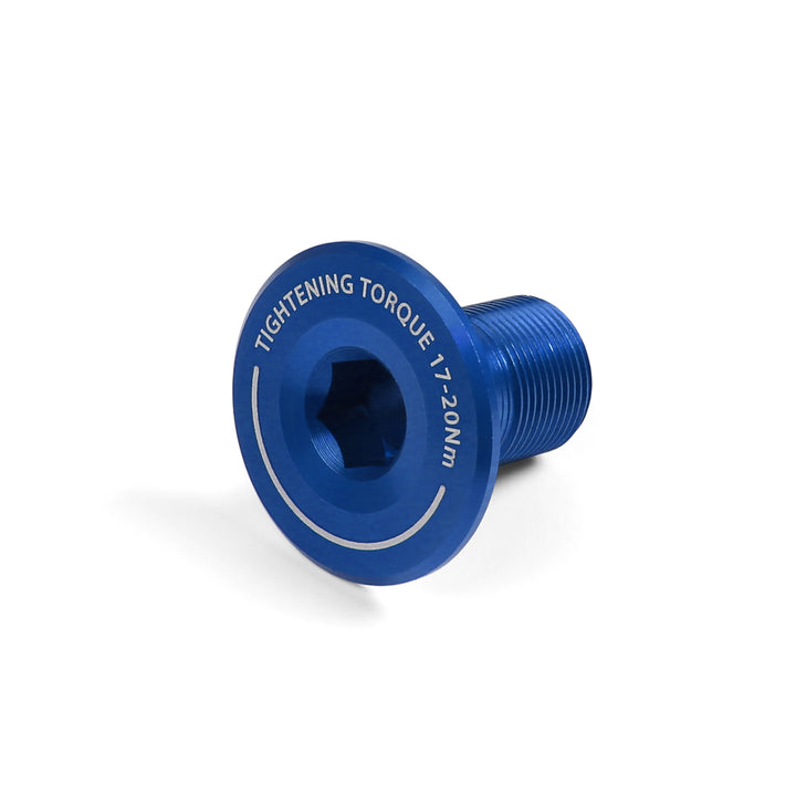 Hope Evo Cranks Non Drive Side End Cap Blue