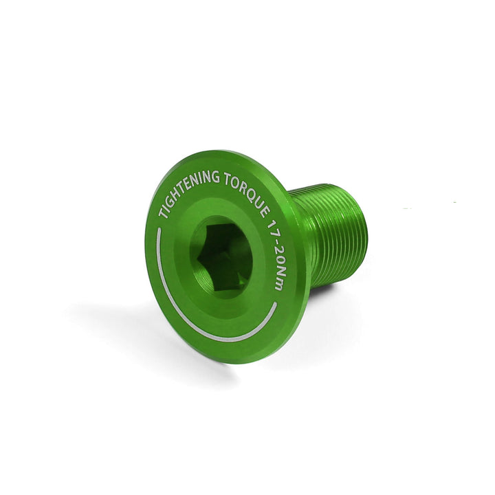 Hope Evo Cranks Non Drive Side End Cap Green