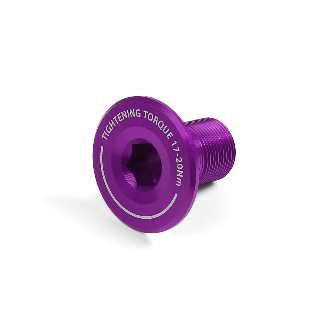 Hope Evo Cranks Non Drive Side End Cap Purple