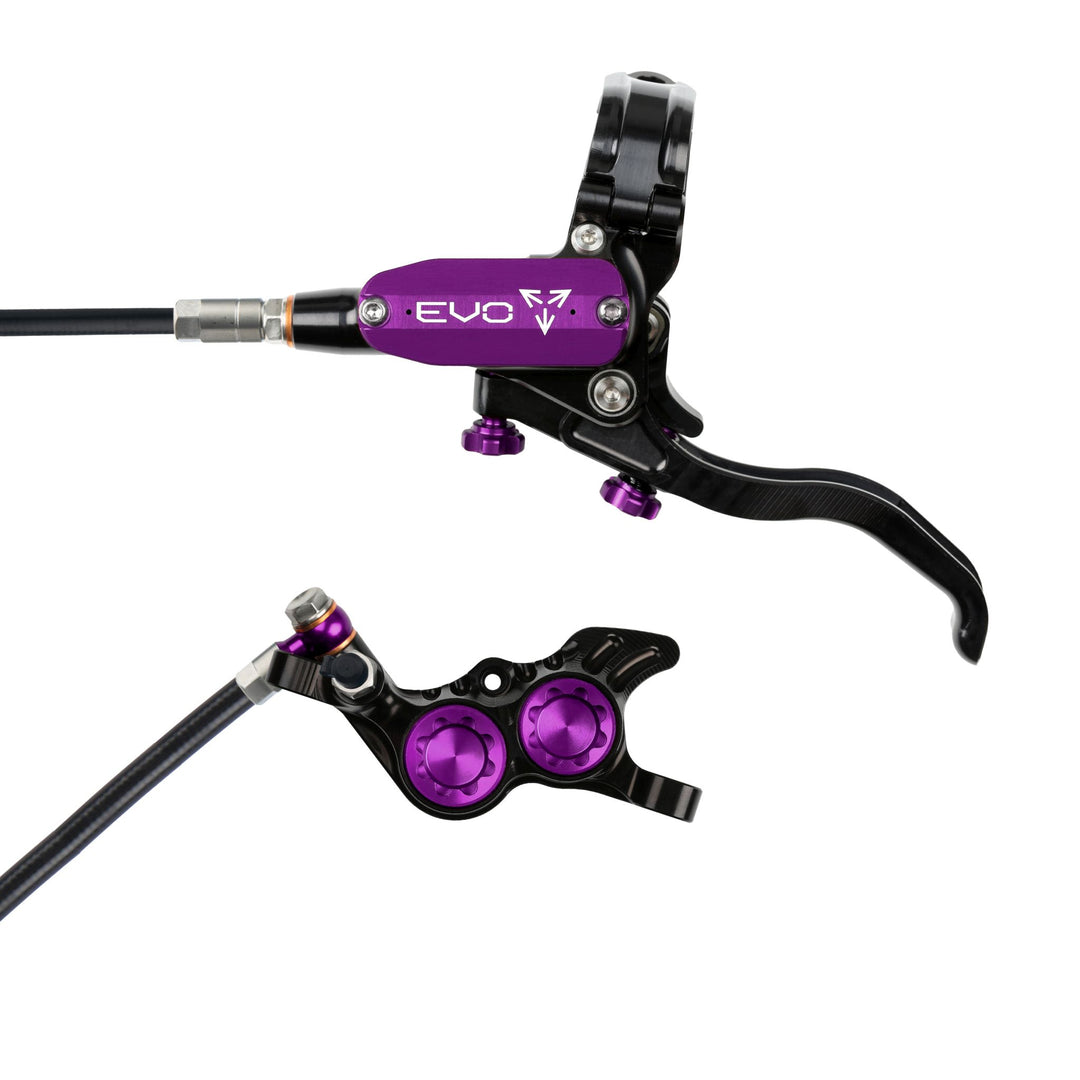 Hope EVO GR4 Mountain Bike Disc Brake Black/Purple Left